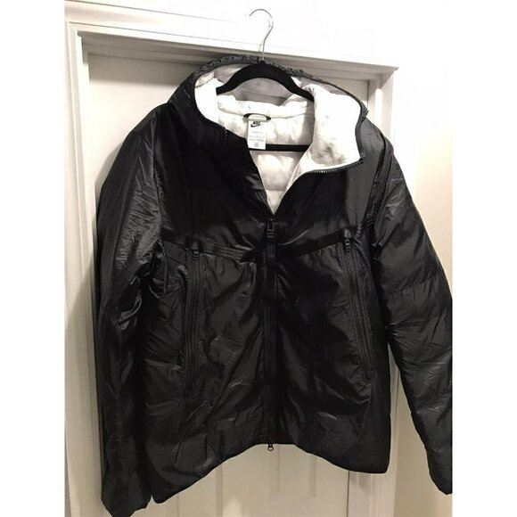 nike Sportswear Therma-FITMen's Hooded JacketSz: Large Color: Black - Picture 5 of 10